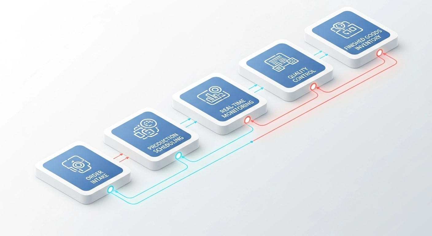 MES Workflow Diagram